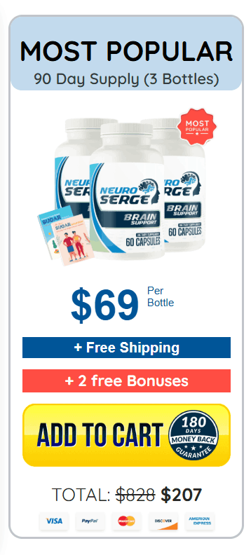3 Days Neuro serge Bottles Offer